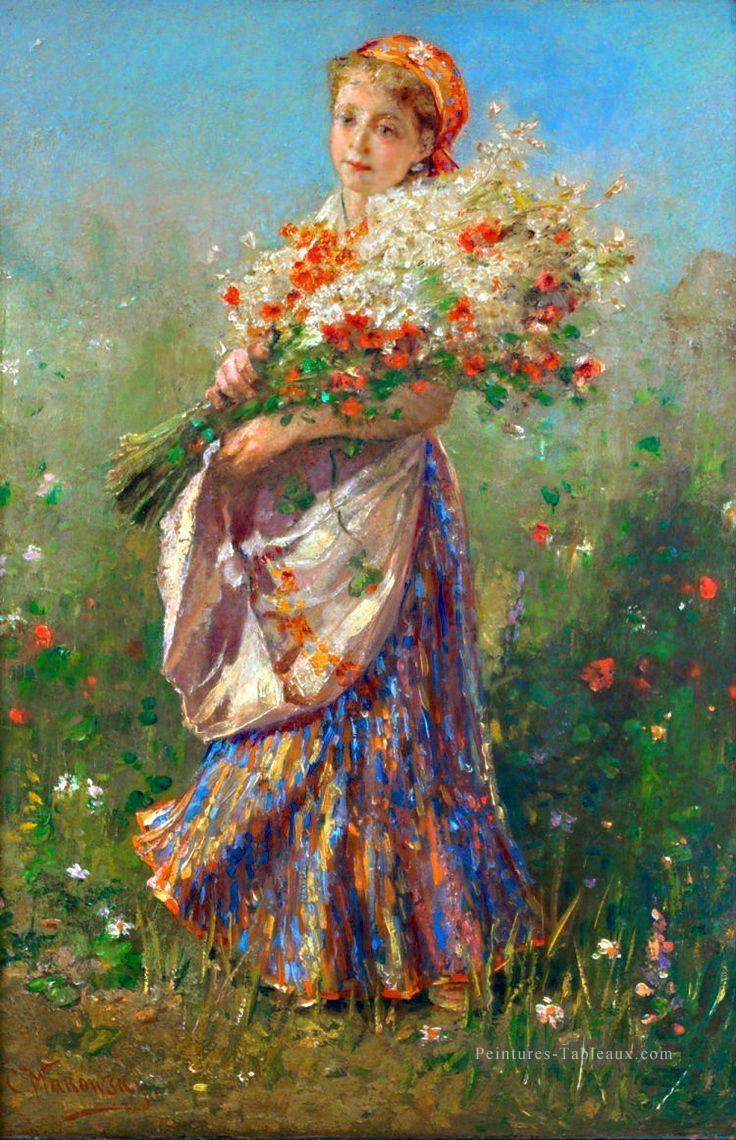 Une jolie femme 19 Impressionist Peintures à l'huile